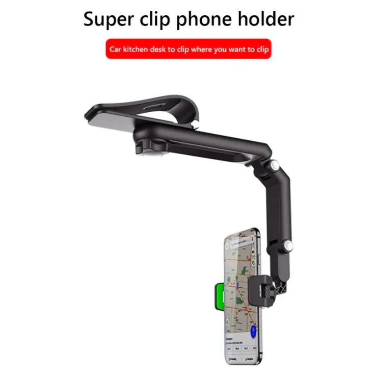 Multifunctional Vehicle Mount Sun Visor Rear Seat Shot car phone holder